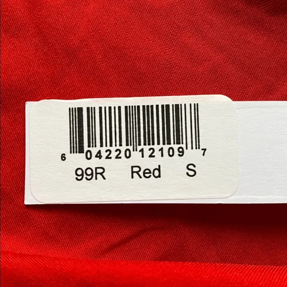 New! REVOLVE $120 Monica Hansen Havana style 99R Bikini Bottom in Red  Small NWT